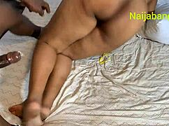 big ass bbw rides long black dick creaming her tight pussy