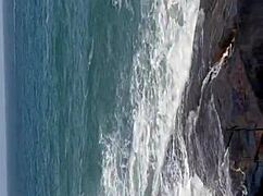 bolt jones fucks 18yo angel ferraz big ass anal interracial nudist beach brazilian public