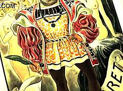 Vintage hairy retro scenes explore antique erotic depths boldly