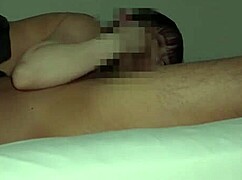 Whoa! G-cup japanese schoolgirl pregnant from massive creampie loads on bed!!