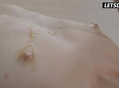 stacy cruz surprises boyfriend with blindfolded threesome fuck from arteya dee