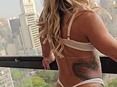 bareback pounding my big ass for that hung black stud till he creampies deep