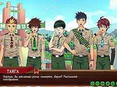 game friends camp way 2 ep 36... help me film this hentai anime scene with russian voiceover 😏🎮