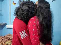 college couple experiments with light bdsm as girlfriend sucks and strokes his big cock