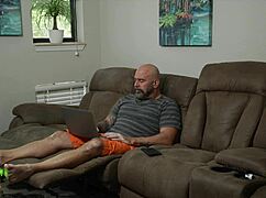 the big ass blonde cougar ghostface bends over and rides my monster cock hard