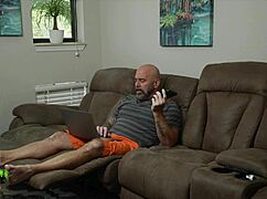 the big ass blonde cougar ghostface bends over and rides my monster cock hard