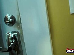 Jamie Litton and Meredith Lick Shaved Pussies Before Sharing Interracial Cock