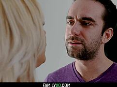 Bratty StepMom Sara St. Clair Fucks Stepson for Cash