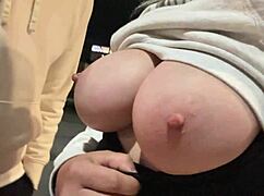 Intense pregnant anal pounding bent over in public caught moaning wildly doggystyle cumshot finale