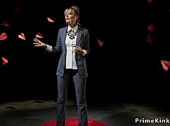 blonde domme, you ready for me to anal fuck this black slave hard?