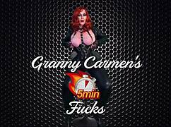 granny carmen ange creampie fucked hard pov closeup
