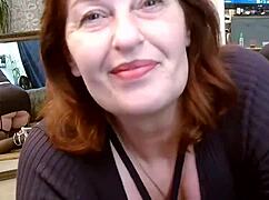 teasing dirty dawnskye1962 in fishnets heels mirrors