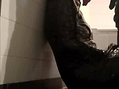 sophie la larve bound mummy slave gags on cock in final bdsm humiliation fellation