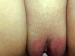 vecino fills colombiana sabrinafoxy's ass with creampie milk just how she loves it