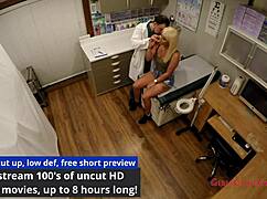 Tampa university blonde alexandria jane spreads natural small tits in fetish gloves latex humiliation backstage