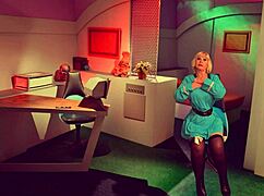 granny nurse chapel borg rides patient cock to total exhaustion orgasm