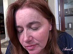 Aunt Judys' 48-Year-Old Texas Redhead Natasha Devours Your Cock in POV