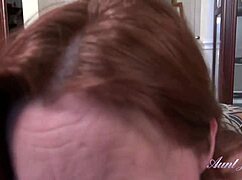 Aunt Judys' 48-Year-Old Texas Redhead Natasha Devours Your Cock in POV