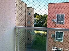 athletic brazilian realtor with big tits fucked hard after apartment tour creampie finish