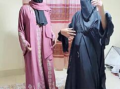 hijab desi stepsisters secretly beg stepbro for big dick stretch