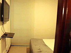 Real estate agents tour the apartment, flashing their pink pussies in dorm roleplay tease