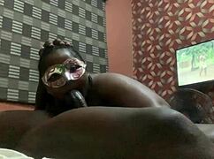 Blow Job Giving Girlfriend Teases With Her Skills