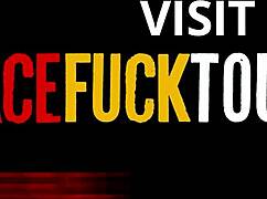 cute latina amateur picked up then facefucked rough by huge white cock closeup