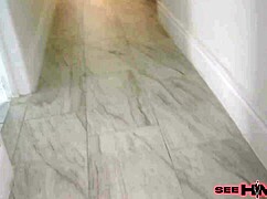 nia bleu sniffs licks ace hardz armpits feet oiled before cowgirl pussy ride