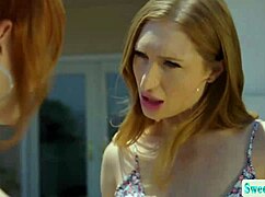 pretty babes skylar snow & lacy lennon scissoring passionately 💋👅🔥