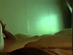 Petite young Mandy rides old man's cock hard, loving every inch up her tight ass and pussy.