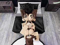 Hey pawgs, come to the breeding spot. Two horny sluts get fucked hard by big black cocks waiting.