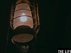 blonde teen sweats fingering tight clit to climax