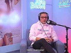 😍 kaorianya the latina cosplay babe multi-orgasms on fuck machine during juan bustos podcast!