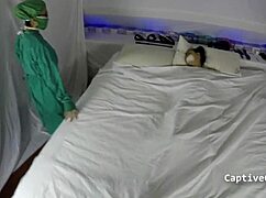 Doctor Deceives Aria Rose Hospital Spanking Humiliation