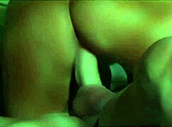 big tits cougar in fishnets rides monster cock then gaping anal doggystyle