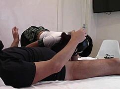 WATCH! Sexy MILF In Nylons Gets MOUTH, ASS And PUSSY POUNDED Rough!