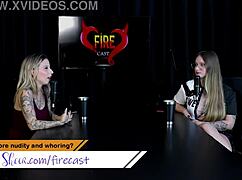 hey, did naty varga's hottest fire cast moments with baby fire blow your mind on sheer red?