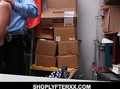 Kinky teen penelope reed caught shoplifting gets fucked hard. She rides big cock to pay for stealing.