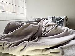 my best friend and i play naughty night games humping the pillow till we squirt