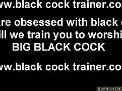 you ready for my strapon to stretch you before real black cock destroys that hole?