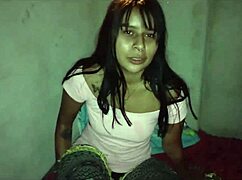 Hosting homeless woman for blowjob and hard fuck