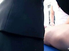 mature couple tricked blonde wife an latina housewife next door into ffm 3some with hubbys big cock