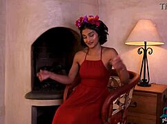 indian milf angel constance unveils her killer curves