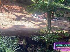 oh man, my girlfriend and her yoga instructor tricked me into this hot threesome on my cock