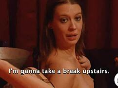 horny swingers dive into huge red room orgy with sloppy oral