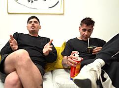 Hey, my stepsis Keila just fucked grandpa while I was out!