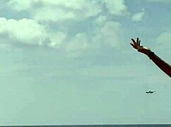 Monika Fox Poses Bikini Stars Beach Big Tits Tattoo