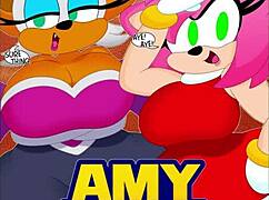 amy rose picture compilation with cut music vibes 🎵🖼️