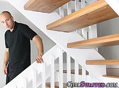 Teens in Uniforms Take Old Cocks Deep! Who's Next in the Facial Frenzy?