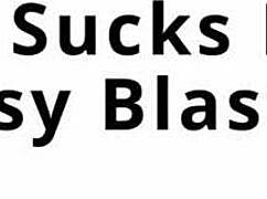 Raya Nguyen kneels backstage sucking dick moaning as pussy takes cum blast